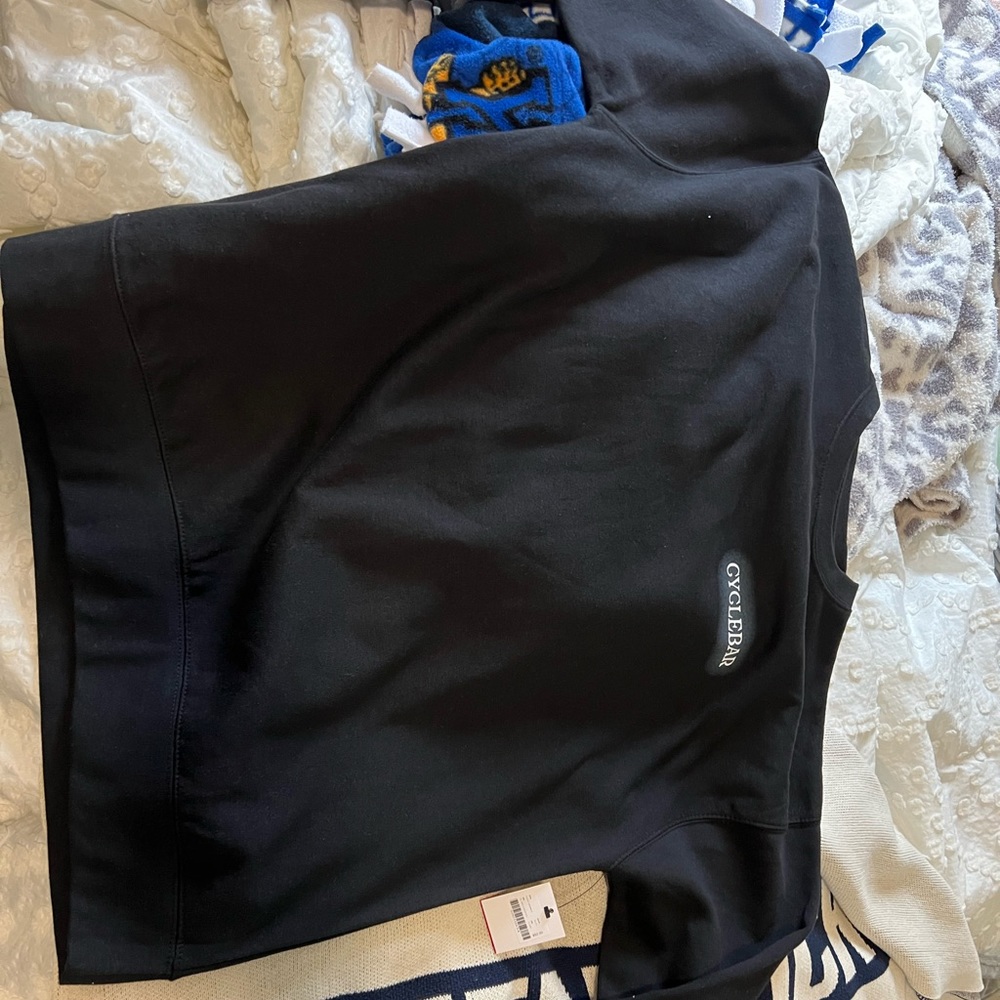 BRAND NEW!!! “Have a sweaty day” Cyclebar crewneck